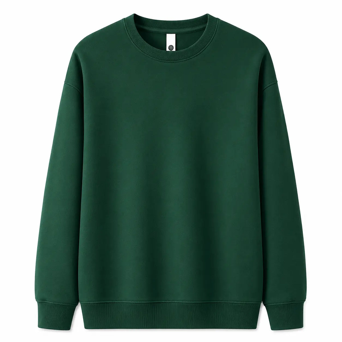 Classic Fit - Felpa girocollo essenziale in cotone