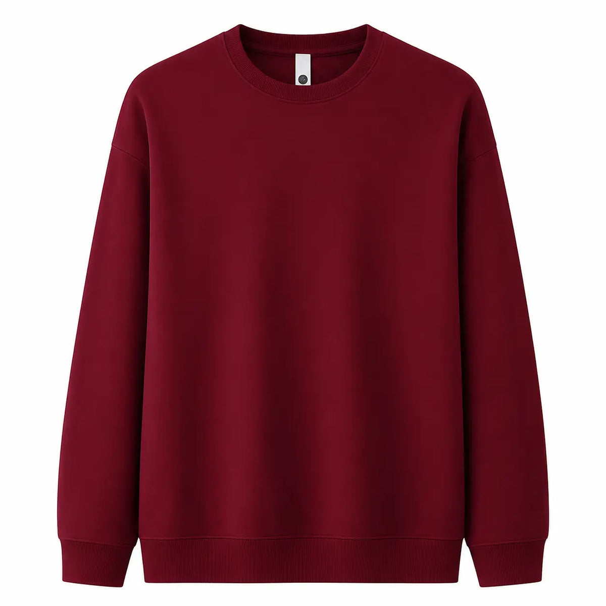 Classic Fit - Felpa girocollo essenziale in cotone