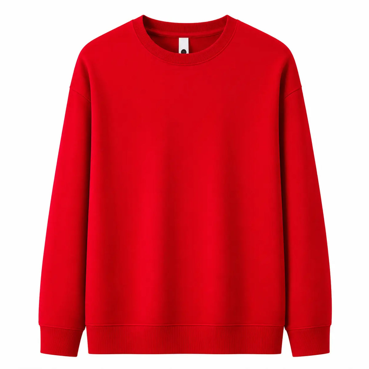 Classic Fit - Felpa girocollo essenziale in cotone