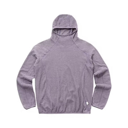 Nomad Hood - Felpa tecnica waffle con cappuccio integrale