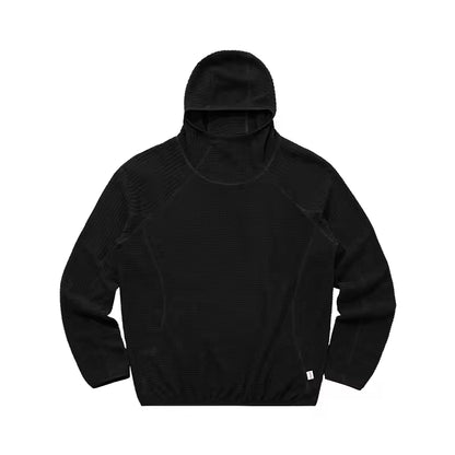 Nomad Hood - Felpa tecnica waffle con cappuccio integrale